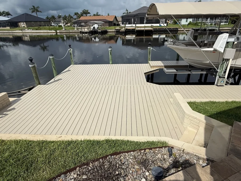 composite-dock-deck-installation-backyard-waterfront