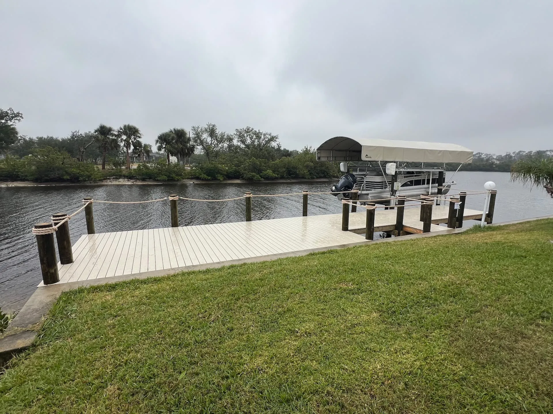 Waterfront dock inspection before buying or selling a property