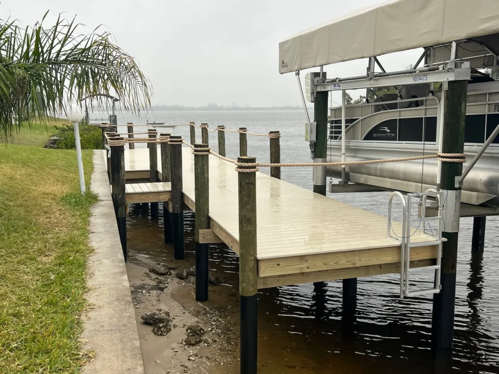 elevated-dock-platform-with-support-posts